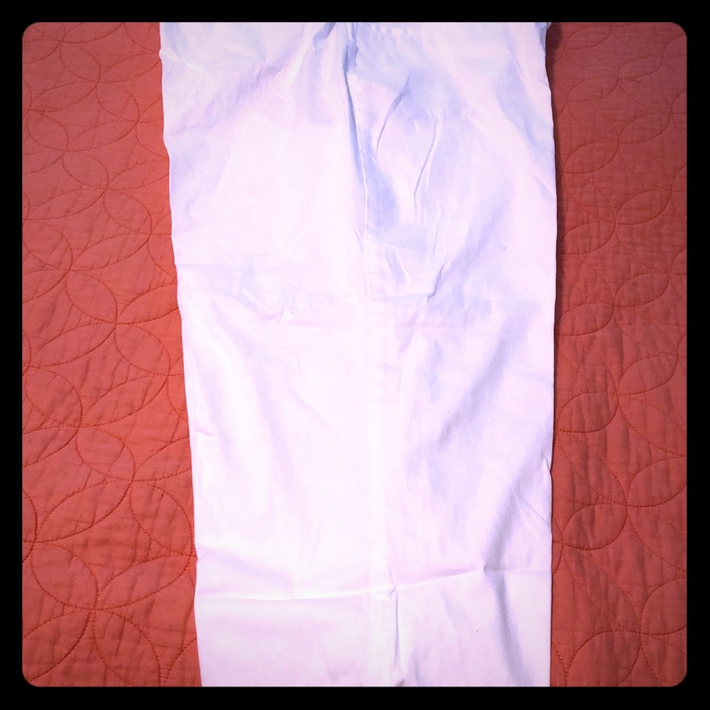 3/$23 White crop pants